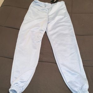 Blue joggers